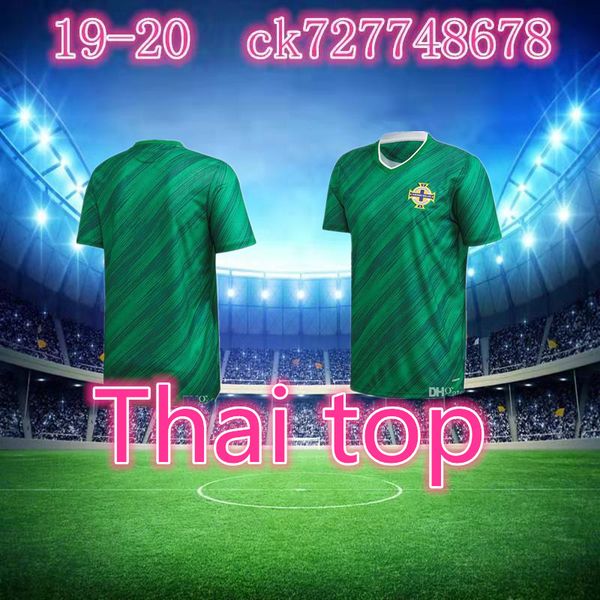 

size:s-2xl thai quality 2020 northern ireland 2020 northern ireland soccer jerseys home evans lewis man football s, Black;yellow