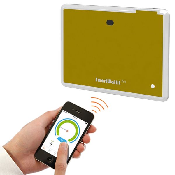 

smartwallit bluetooth v4.0 кошелек анти-потерянная карта с интерфейсом micro usb