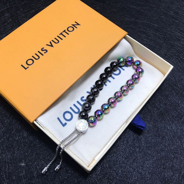 

adjustable size bracelet men and women bracelets luxury design bracelet titanium steel bracelet fashion accessories supply, Black