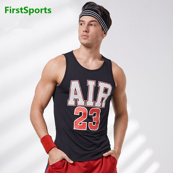 

2020 summer sports running vest mens quick dry sleeveless gym shirts outdoor fitness training jogging basketball tank top, Black;blue