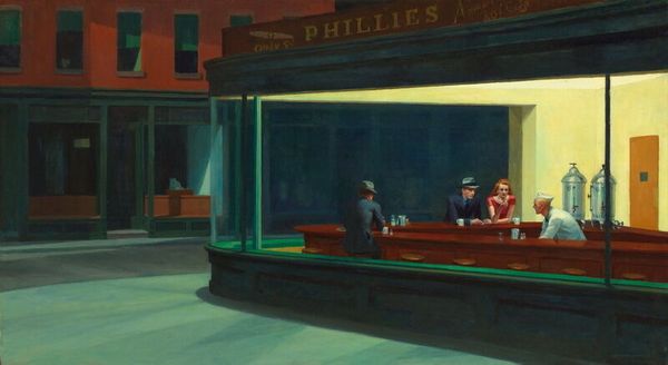 

edward hopper night hawks home decor handpainted &hd print oil painting on canvas wall art canvas pictures 200208