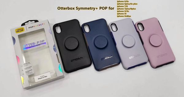 

Симметрия поп Стенда чехла для iPhone 11 11Pro X Xs кронштейн Max XR 8 Plus 7 Подушки безопасности противоударного мобильного телефона Назад Shell Пластикового ТП кожи