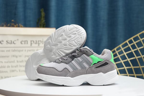 

2020 новый yung 96 c детская обувь для бега мальчик девочка молодой ребенок спортивные кроссовки размер 28-35, Black