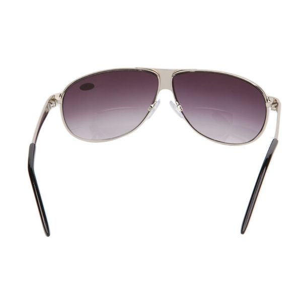 

vintage classic men women bifocals reading glasses +1.0 to+3.5 sunglasses, Silver