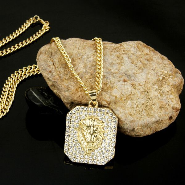 

аксессуары львиная голова панк пистолет хип хоп мужское ожерелье хип хоп мужское ожерелье для мужчин филиппины ожерелье на китайском языке, Silver