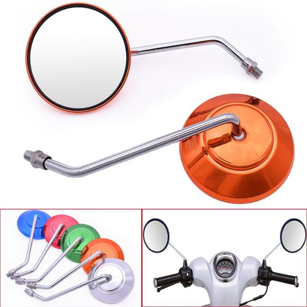 

motorcycle accessories motorbike handle bar end mirrors round rear view mirrors for ninja 650r er6f er6n 250 300r 300