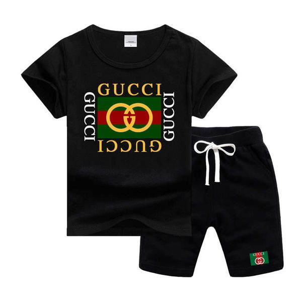

Gc brand logo luxury de igner kid clothing et ummer baby clothe print for boy outfit toddler fa hion t hirt hort children uit