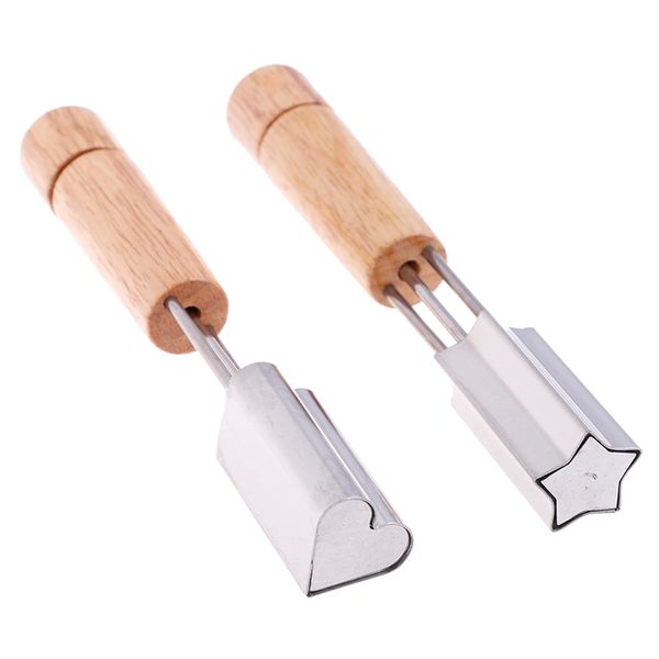 

1pcs kitchen gadgets star heart shape vegetable slicer stainless steel vegetable fruit cutter embossing mold