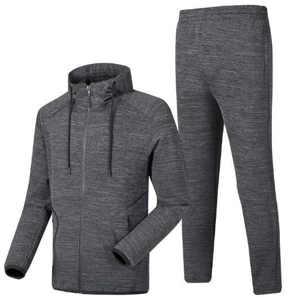 

men's sports suit large size comfortable breathable l-4xl 2850#, White;black