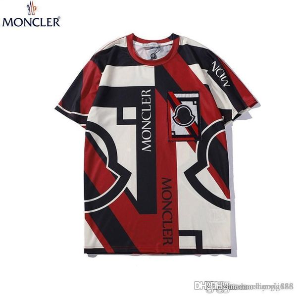 

a-moncler selling shirt designer summer t shirt men luxury famous brand tshirt fashion star advanced half sleeve tees cotton new casual, White;black