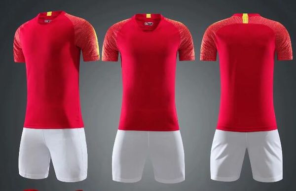 

personality customized soccer with shorts football wear custom blank team soccer jerseys sets training short running soccer uniform, Black