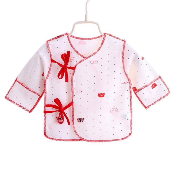 

kidlove baby infant cartoon printing long sleeve gowns top, White;black