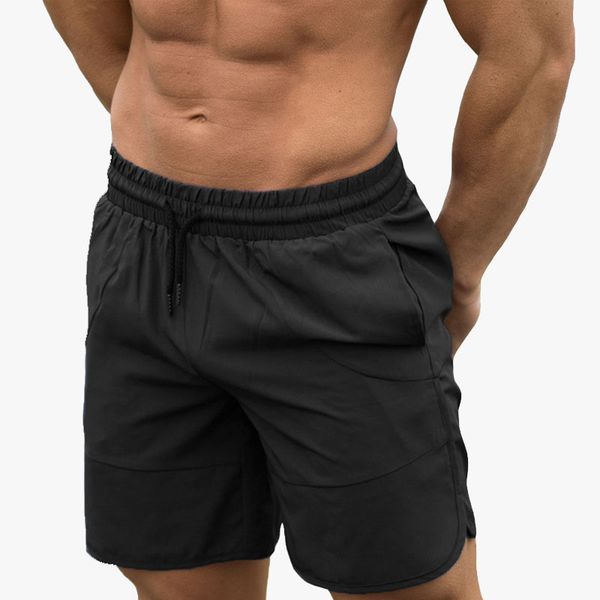 

casual outdoor sport solid shorts for men elastic waist relugar loose shirts summer work out sweatpants 2020 men's clothing, White;black