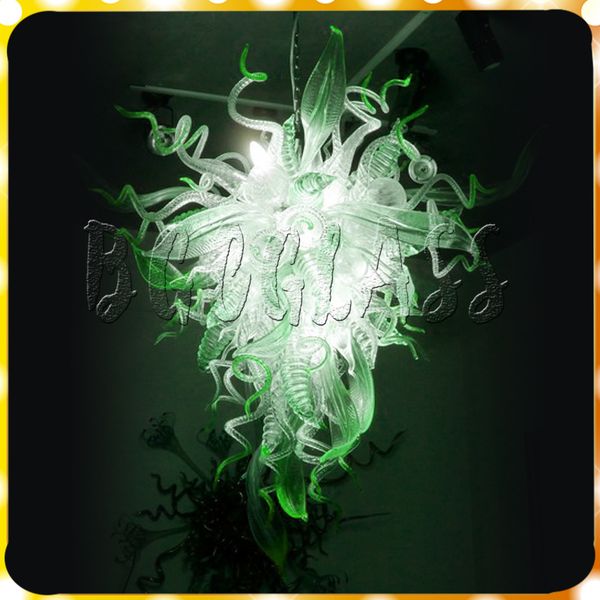 

transparent green art decoration modern chandelier lighting european chihully style hand blown glass crystal chandelier lighting