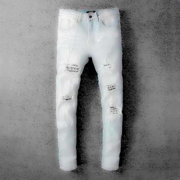 

fashion brand mens designer pants luxury men's jeans machine garage fashion arn28 men's pants designer, Blue