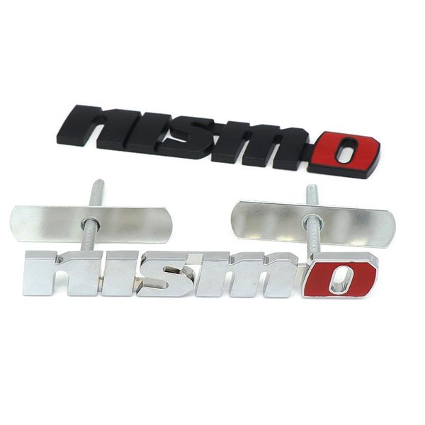 Chrome NISMO Auto Car Stickers Badge Emblem Car Styling For Nissan Tiida Teana