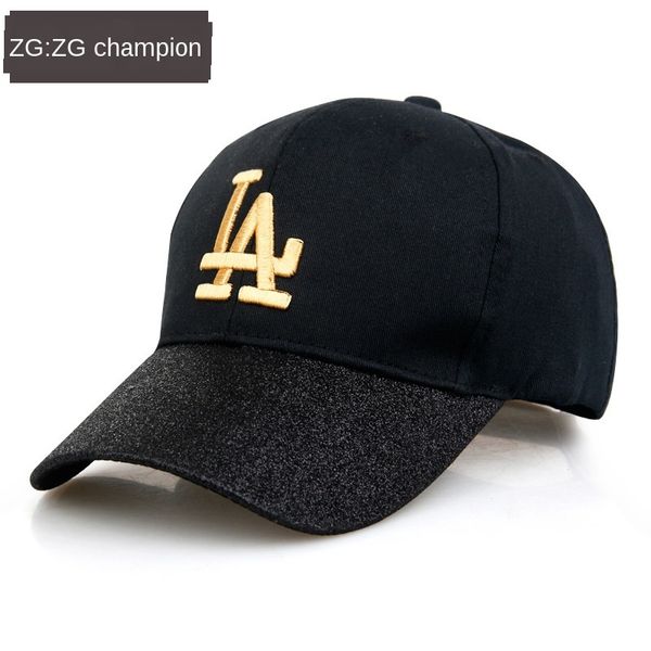 

men's designer summer sequins letter baseball cap sports street wo sunscreen hat, Blue;gray