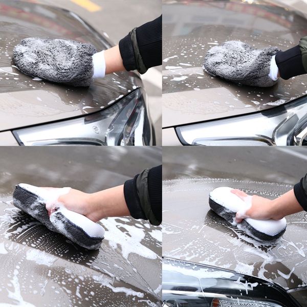 

2019 new 9 pcs car wash cleaning tool kit set ultrafine fiber car wash supplies tools gift cleaning tool set