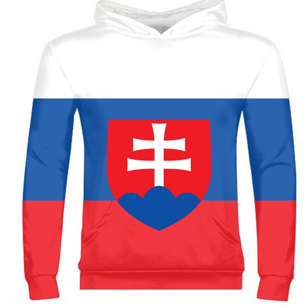 

slovakia male custom name number p svk zipper sweatshirt nation flag slovensko country slovak republic college boy clothes, Black