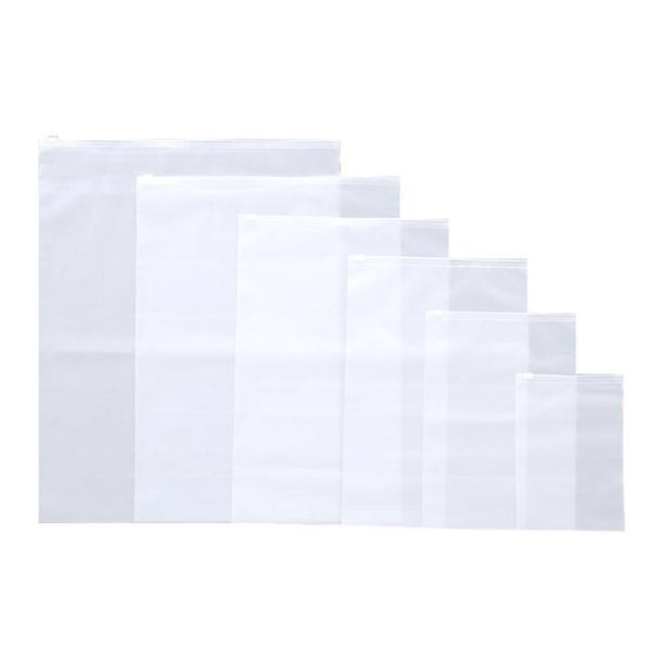 

clear transparent plastic package cloth travel storage pouch waterproof bag zipper lock self seal cloth organizer