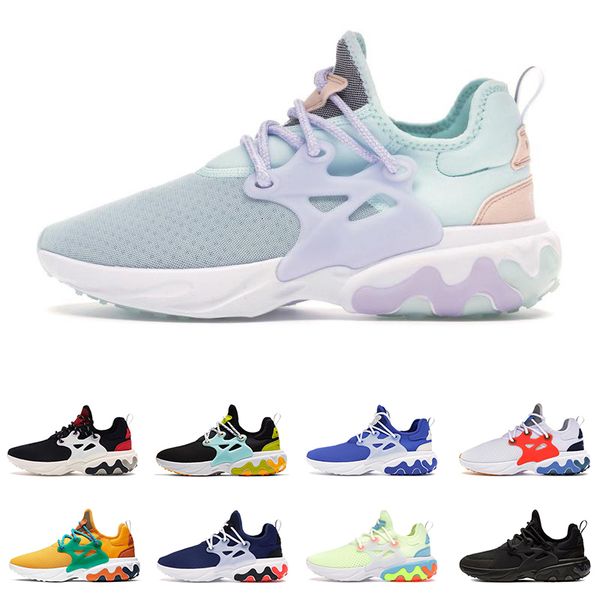 

react presto casual shoes fashion men women dharma triple black breakfast teal tint mens trainer outdoor sports sneakers runner size 36-45
