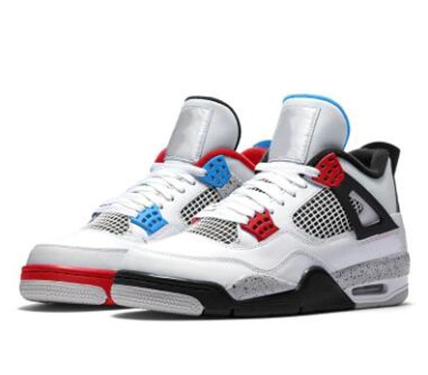 

2019 4S What Мужская баскетбольная обувь с коробкой 4S кроссовки тренера с бесплатной д