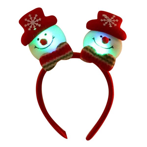 

christmas lighted headband