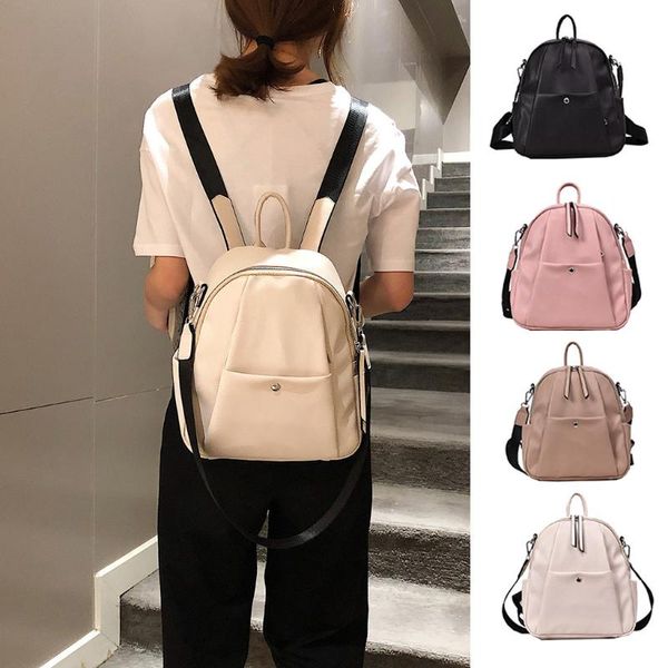 

bucket bag leather fashion women's backpack fashion multifunction wild shoulder bag backpack bucket mochila feminina