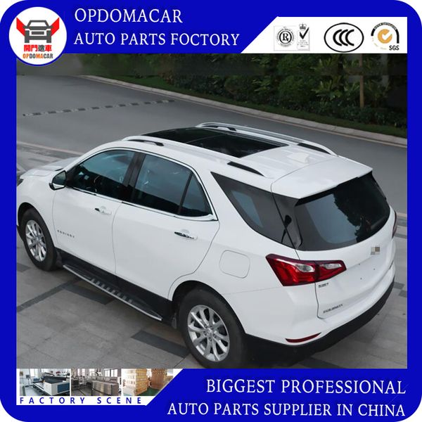 

aluminium alloy sticker install side rail bar roof rack for equinox 2016 2017 2018