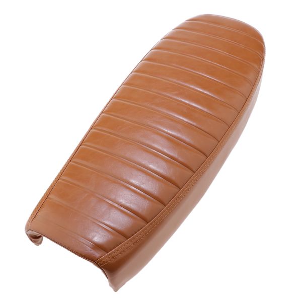 

плоский мотоцикл cafe racer сиденье седло для suzuki для kawasaki brown + кронштейн