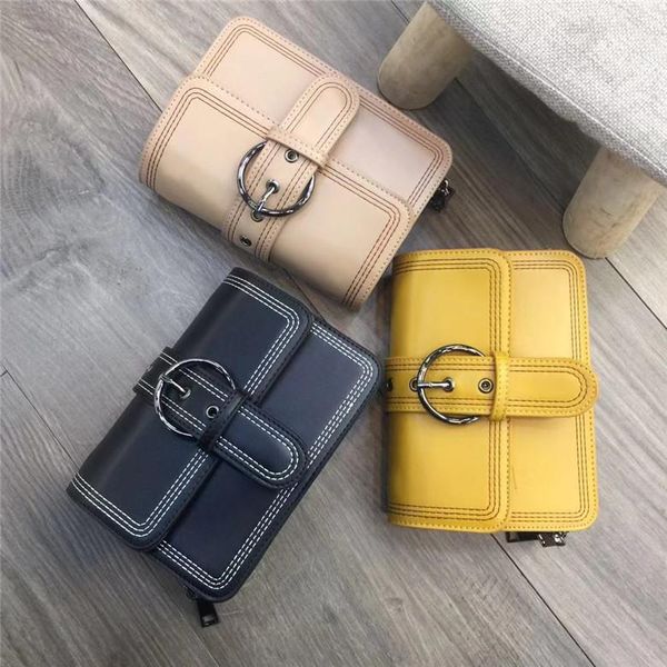 

elegant2019 bag woman chain oblique satchel small square organ package