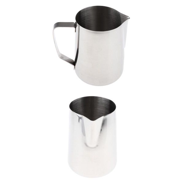 

2 pieces stainless steel 1500ml 1000ml candle making pouring pot pitcher cup