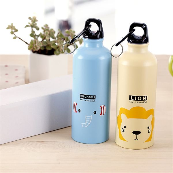 

500ml cute water blttle lovely animals outdoor portable sports cycling camping hiking bicycle school kids water bottle