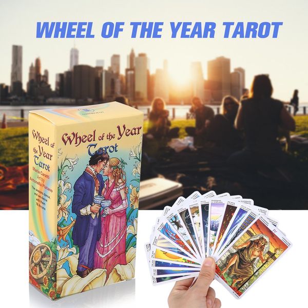 

2019 wheel of the year tarot read fate tarot card game for personal use board game a 78-card deck