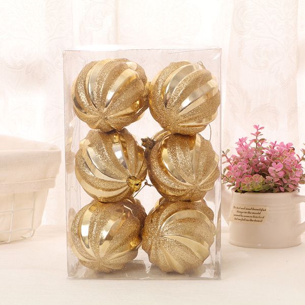 

12pcs merry christmas ball ornaments xmas party bauble hanging ball tree pendant decor new year home decoration kids gift 6cm