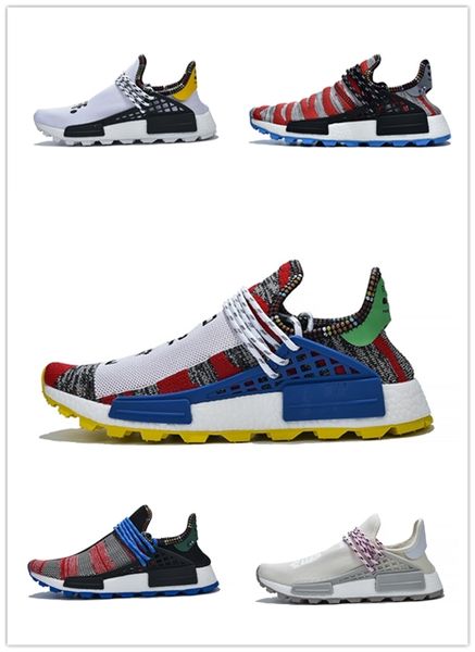 

Adidas PW HUMAN RACE NMD 2019 Livraison gratuite Grande Taille Race Humaine Pharrell Williams Ху лыжня NERD Hommes Femmes Chaussures De Course