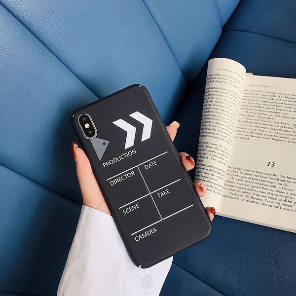 

for iphone xs max xr phone case black tide brand creative 6 7 8 x plus pc all inclusive hard cell phone cases