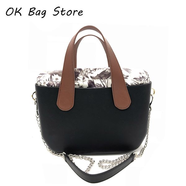 

obag handbag handles justo for women bag, Black