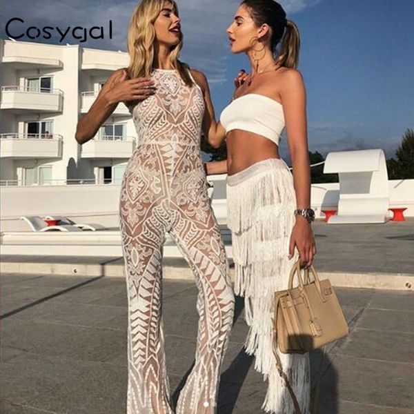 

cosygal белый элегантный комбинезон ползунки с плеча твердая двух частей костюма комбинезон sexy summer кисточкой женщины легкий костюм с шо, Gray