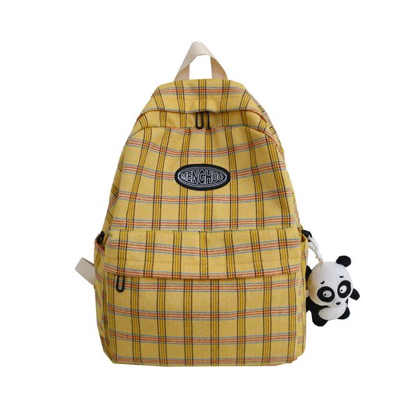 

menghuo mochila escolar gran capacidad teenage girls school bags outdoor bagpack yellow rugtas kids bags children backpack women