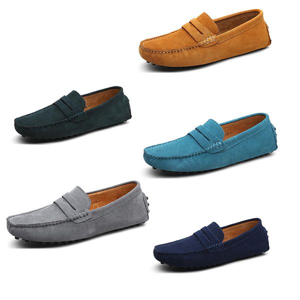 

2020 new men casual shoes spadrilles suitable fashion quality green yellow triple black dark navy blue sneaker drop fastshipping