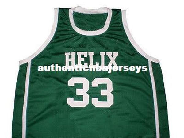 

#33 bill walton helix high school basketball jersey white embroidery custom any number and name xs-6xl vest jerseys, Black;blue