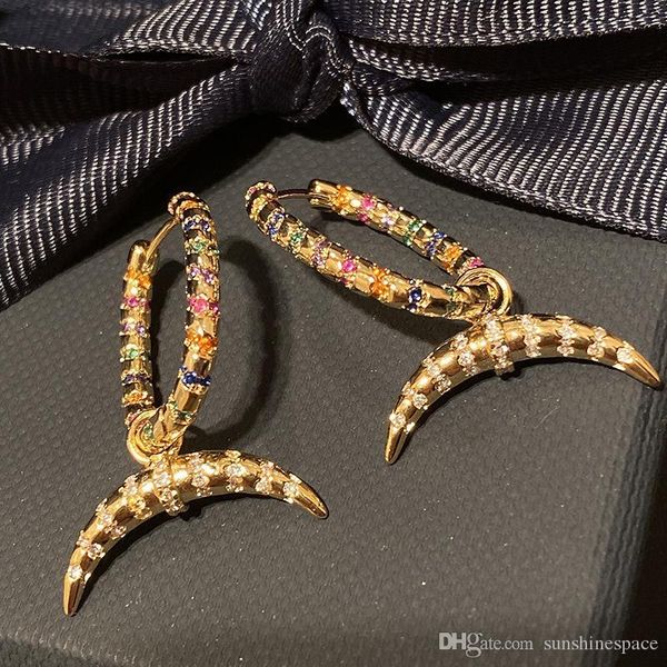 

queen lotus new 18k gold plated vintage earrings women fashion drop earrings jewelry fashion jewelry for party, Silver