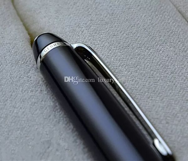 

Grade quality mb 163 mei ter black re in ballpoint rollerball pen cla ique tationary upplie luxury pen for gift
