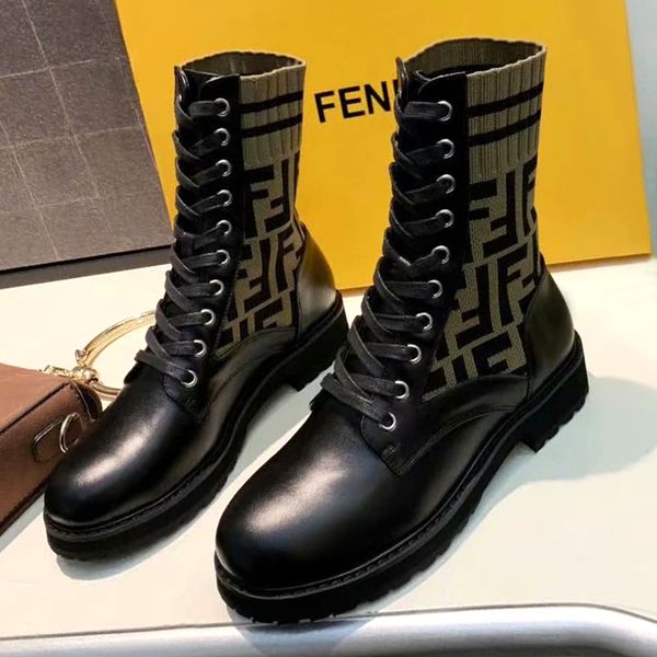 

luxury high grade socks boots leisure wild breathable jogging shoes fashion stretch boots original packaging women winter boots size 35-41, Black