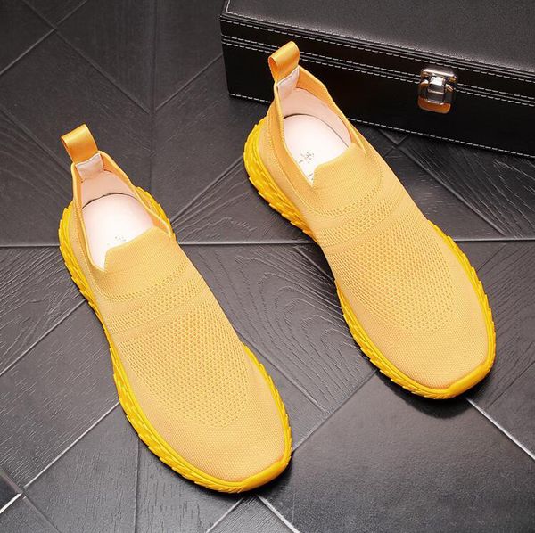yellow shoes flats