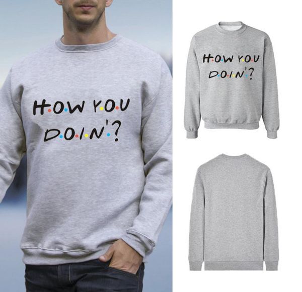 

sleeve brand hoodie long loose tide womes neck white doin how you sweater english letter printing men's round autumn designer mens dtim, Black