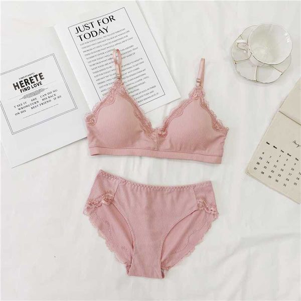 

lace bra set lingerie set women wireless underwear solid color bralette vs bra soft comfortable underwear, Red;black