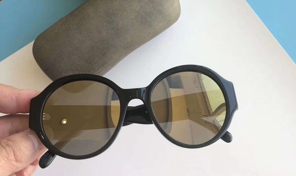 

black 5410 round sunglasses mirror shades mask occhiali da sole women sunglasses new with box, White;black