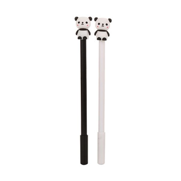 

panda гелевая ручка kawaii творческий panda нейтральная pen 0.5mm черный авторучку школа канцелярские товары студент подарков оптовая